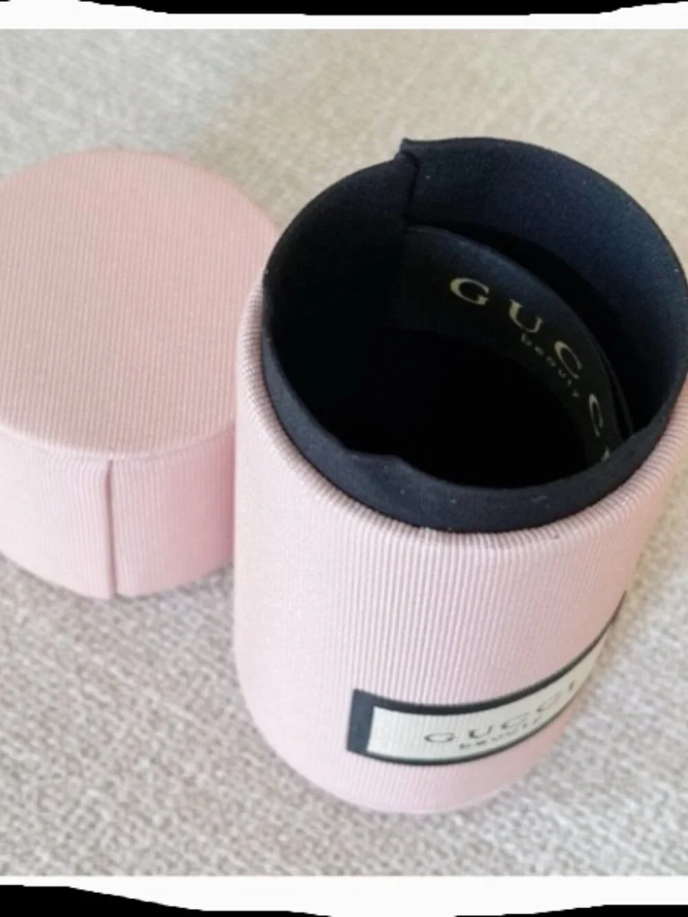 Gucci Beauty Pink Makeup Brush with Travel Case 5pc Set